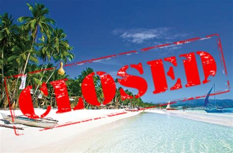 boracay island closing.
